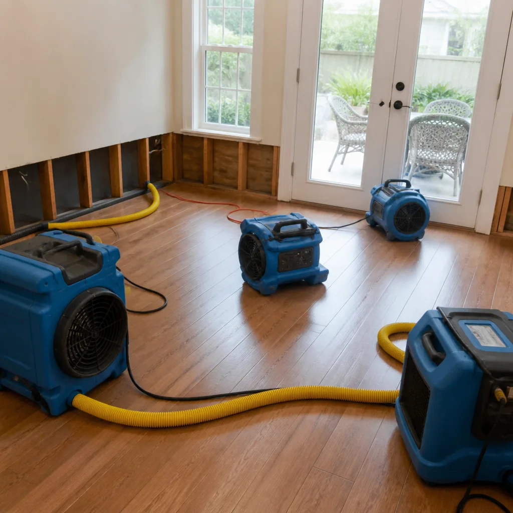Water damage drying